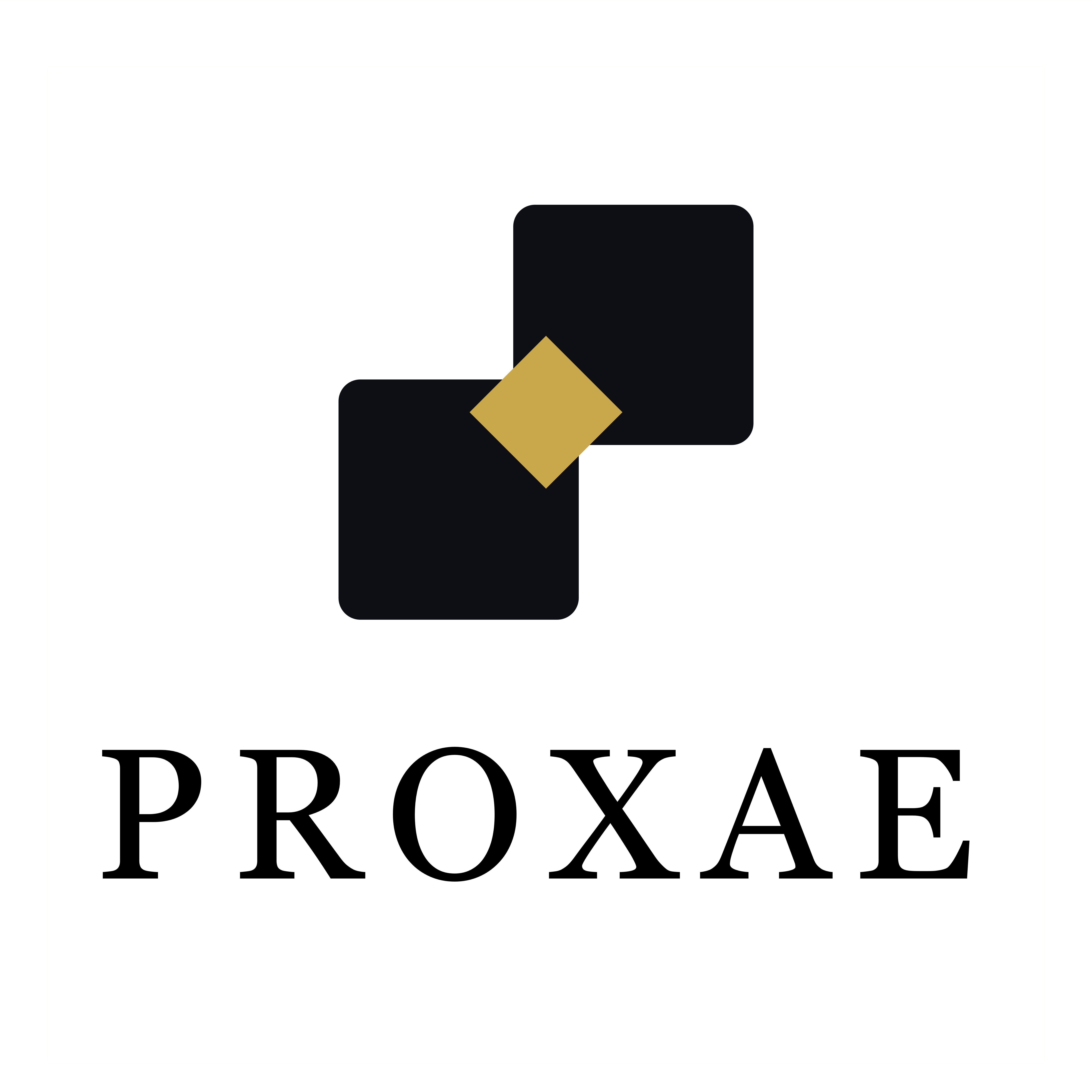 Proxae logo fond blanc